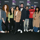 Ryan Hunter, Bridget Regan, Kelly Marie Tran, Tessa Thompson, Brett Haley, Jay Duplass, Martin Starr, Kiersey Clemons, and Nick Kroll at the Eternal Sunshine live read.